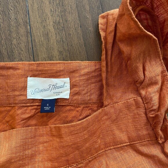 Universal Thread Cotton Midi Tie Dress - Size S - Picture 3 of 3